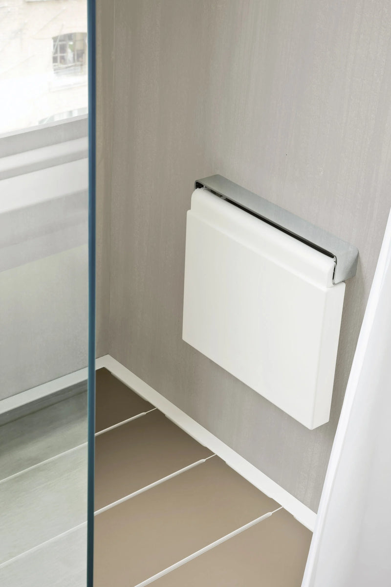 Asiento Abatible Para Ducha Blanco - Aqualia