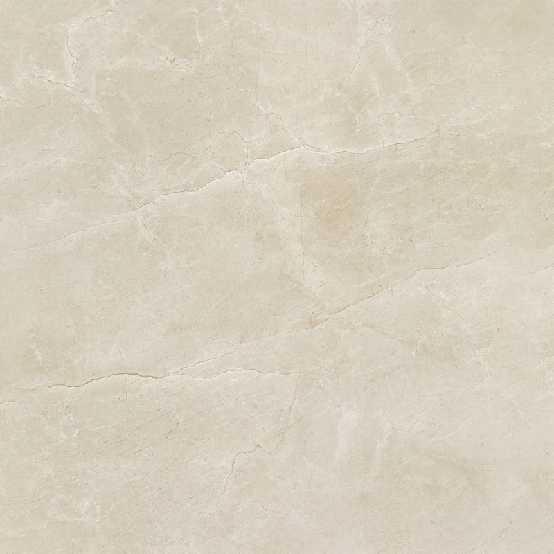 Porcelanato Esmaltado Rectificado Pulido 80X80cm Crema - Portobello Sicilia