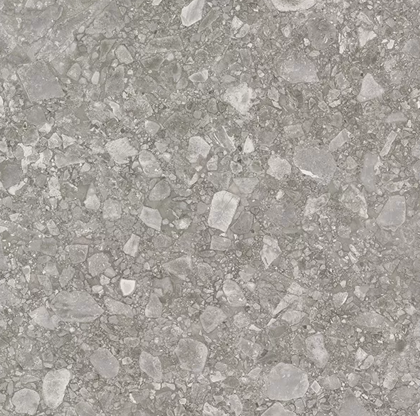 Pavimento De Cerámica Rectificado Antideslizante 68x68cm Grigio - San Marcos Bergamo