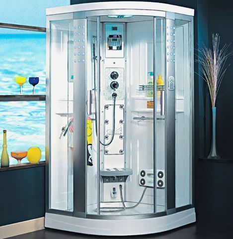 Cabina Hidromasaje 100X100X205Cm - Aqualia Aqualina