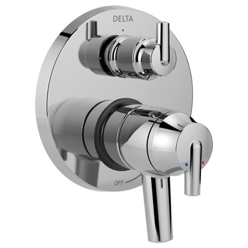 Grifo De Ducha Contemporaneo Con Desviador Integrado 3 Posiciones - Delta