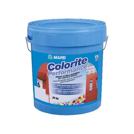 Pintura Acrilica Blanco 5Kg - Mapei Colorite Performance
