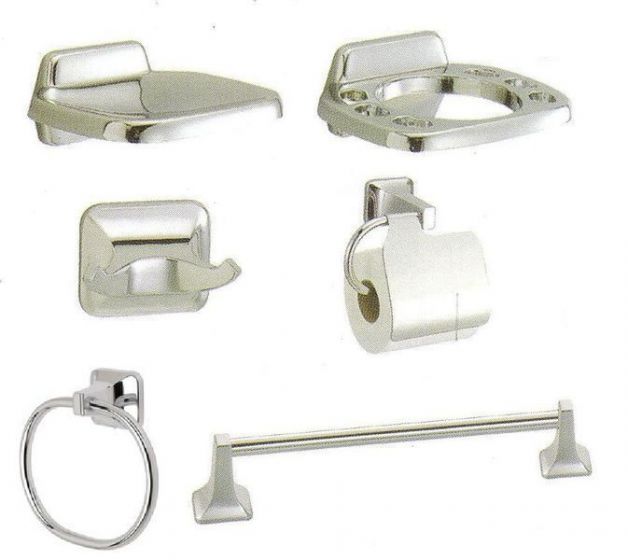 Set Accesorios De Baño De 6 Piezas - Aquaflo Cadiz