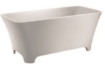 Tina Sencilla 170x75x59cm Blanca - Aqualia Pontiac