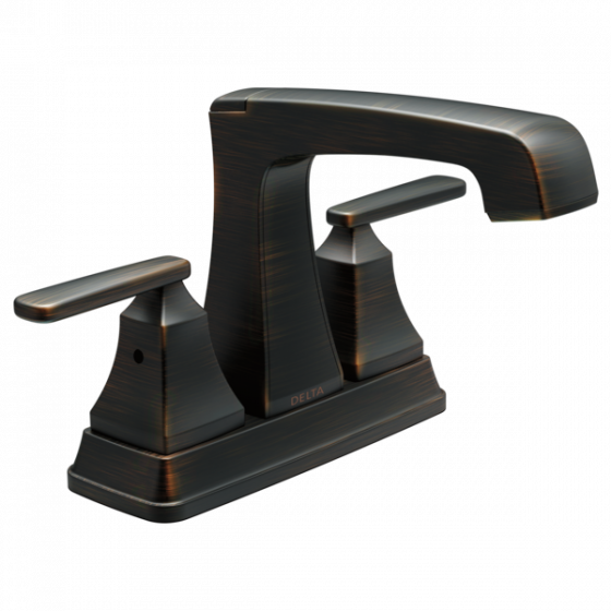 Grifo Lavamanos Bimando 4" Venetian Bronce - Delta Ashlyn