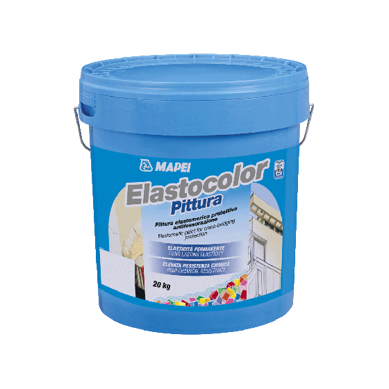 Pintura Elastica 5Kg Negro - Mapei Elastocolor