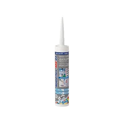 Sellador Y Adhesivo Elastico Hibrido 300ml Blanco - Mapei Mapeflex Ms45