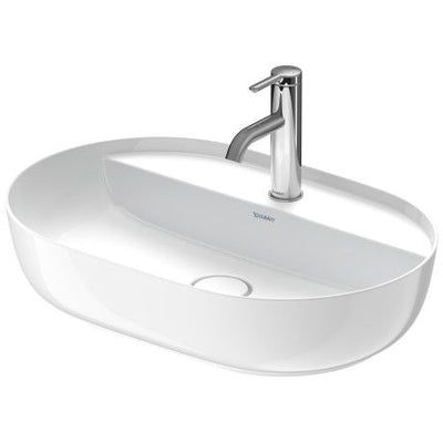 Lavamanos De Sobreponer Ovalado 60X40Cm Blanco Mate - Duravit Luv