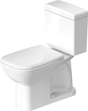 Inodoro Dos Piezas Taza Alargada 1.28Gpf - Duravit D-Code 