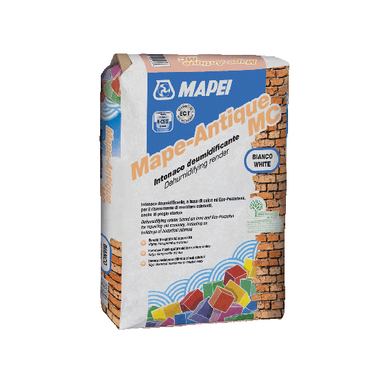 Mortero Deshumidificante 25kg - Mapei Mape Antique Mc