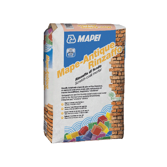 Mortero Deshumidificante 20Kg - Mapei Mape Antique Rinzaffo