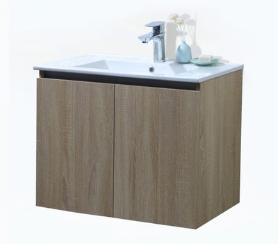 Mueble De Baño Aereo 60X46X55cm Roble - Aqualia Bosco