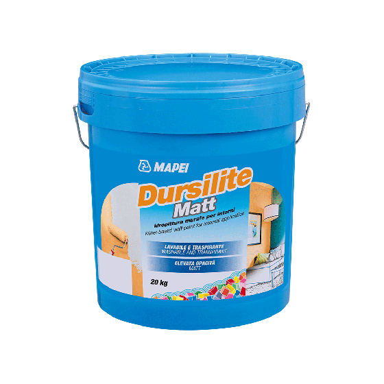 Pintura A Base De Agua Base T 20Kg - Mapei Dursilite Matt