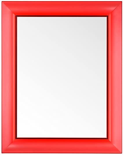 Espejo Rectangular 65X79cm Rojo - Kartell Ghost