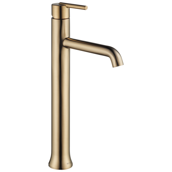Grifo Lavamanos Monomando Cuello Alto Bronce Champan - Delta Trinsic