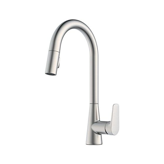 Grifo Fregador Monomando Con Cabezal Extraible Acero Inoxidable - Delta Ixa Jive