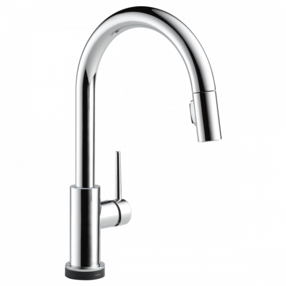 Grifo Fregador Monomando Con Cabezal Extraible - Delta Trinsic Touch2O