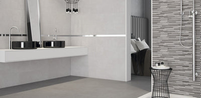 Revestimiento De Ceramica Mate 25X80cm Kamet Coal - Argenta Foster