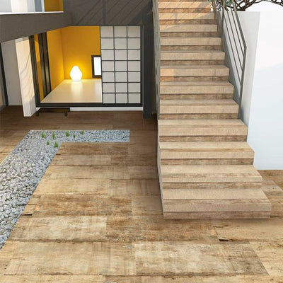 Porcelanato Esmaltado Mate 28.8X119cm - Ceusa Tulha