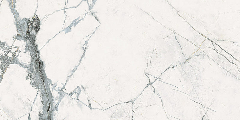 Megaformato Porcelanico Rectificado Pulido 120X278cm Invisible White - Imola The Room
