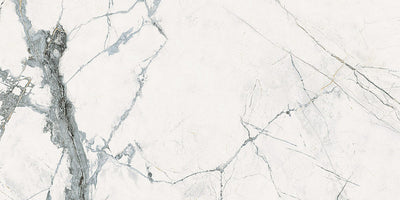 Porcelanato Rectificado Pulido 60x120cm Invisible White - Imola The Room
