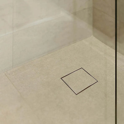 Drenaje Cuadrada Mist 4" (10cm) Satin - QM