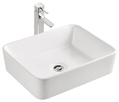 Grifo de lavabo monomando con maneta ecoeficiente cromo 143x138mm Base Plus  de Tres