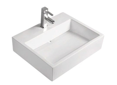 ECOCLIMA 15356B DIAMANTE RECTANGULAR 90 CM BLANCA C/M. – Santimaría