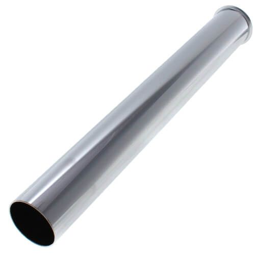 Tailpiece De Metal  1 1/2X8 Para Trampa De Fregador - Aqualia