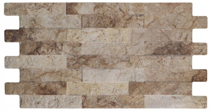 Revestimiento De Ceramica Mate 25X44.5cm Elba - Bestile Detroit Brick