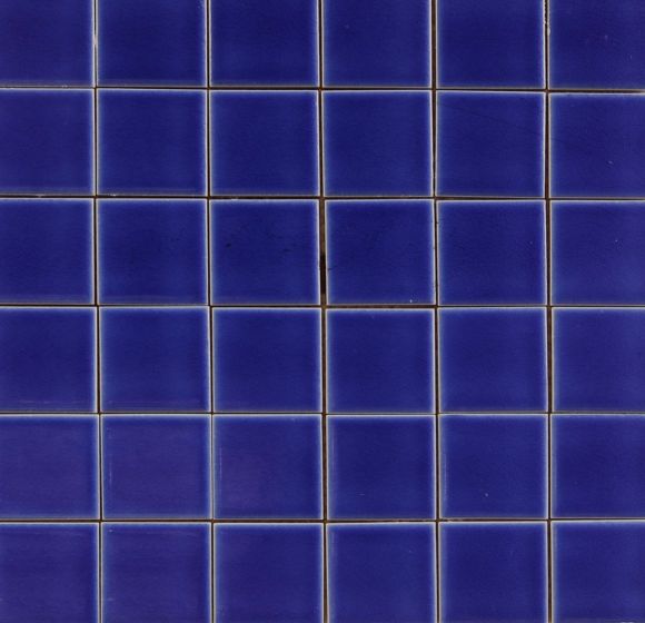 Mosaico De Vidrio Brillante 30X30cm Dark Blue - Porcelamika Crack