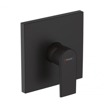 Grifo De Ducha Monomando Empotrado Negro Mate - Hansgrohe Vernis Shape