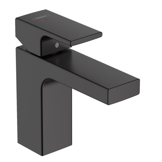 Grifo Lavamanos Monomando Negro Mate - Hansgrohe Vernis Shape