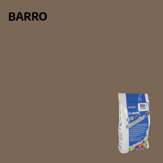 Lechada - Mapei Keracolor FF Barro 5kg