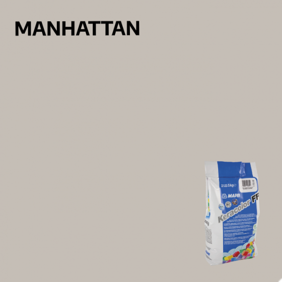 Lechada - Mapei Keracolor FF Manhattan 5Kg