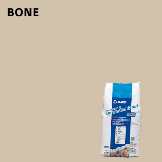 Lechada Sin Arena Y Con Polimero - Mapei Keracolor U Bone 10Lbs