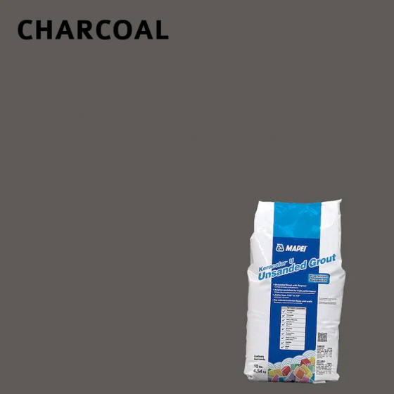 Lechada Sin Arena Y Con Polimero - Mapei Keracolor U Charcoal 10Lbs