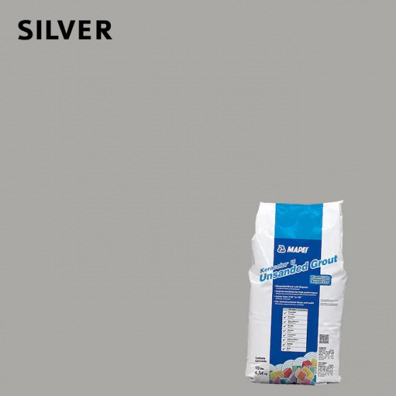 Lechada Sin Arena Y Con Polãƒæ’Ã‚ÂMero - Mapei Keracolor U Silver 10Lbs