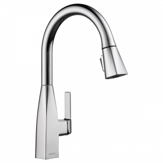 Grifo Fregador Monomando Pull Down Cromado - Peerless Xander