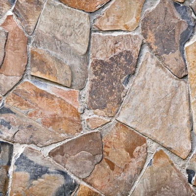 Pavimento de Ceramica Antideslizante 45X45cm Marron - Incefra Piedra