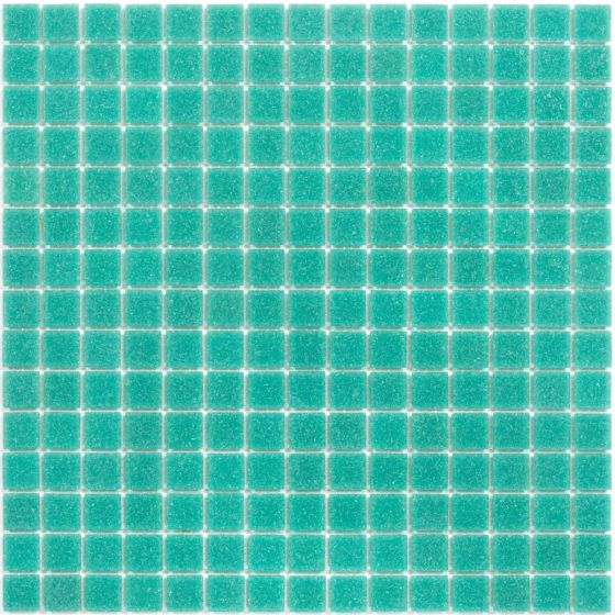 Mosaico De Pasta Mate 32X32cm Turquesa - Porcelamika