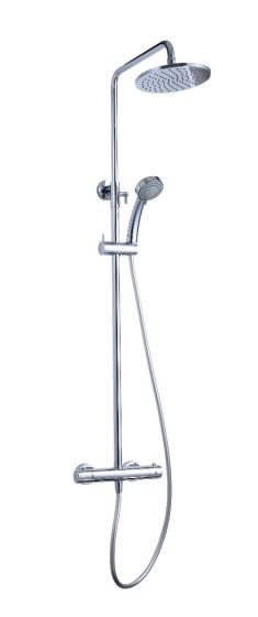 Shower Rail Termostatica Cromado - Aqualia Brunete