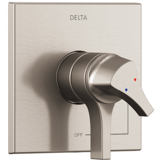 Grifo De Ducha Termostatico Empotrado Acero Inoxidable - Delta Zura